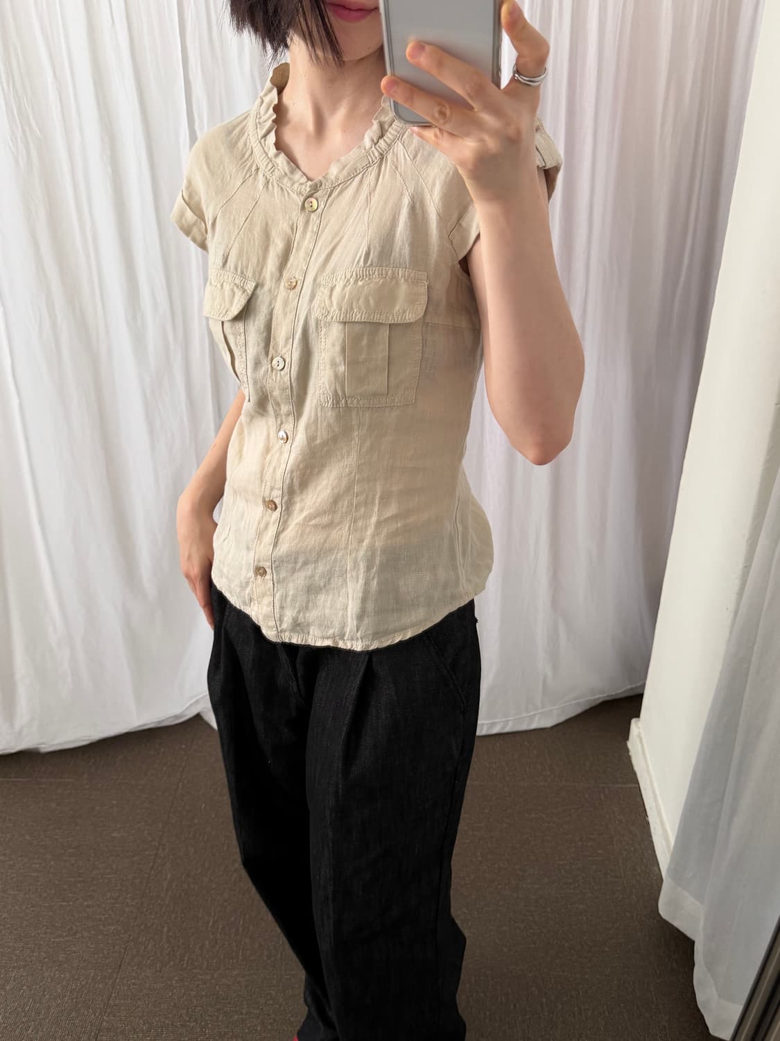 Marella Linen Blouse 상품이미지8