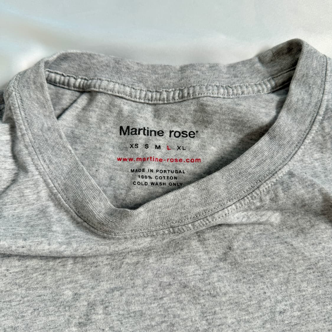 마틴로즈 로고 티 상품이미지4