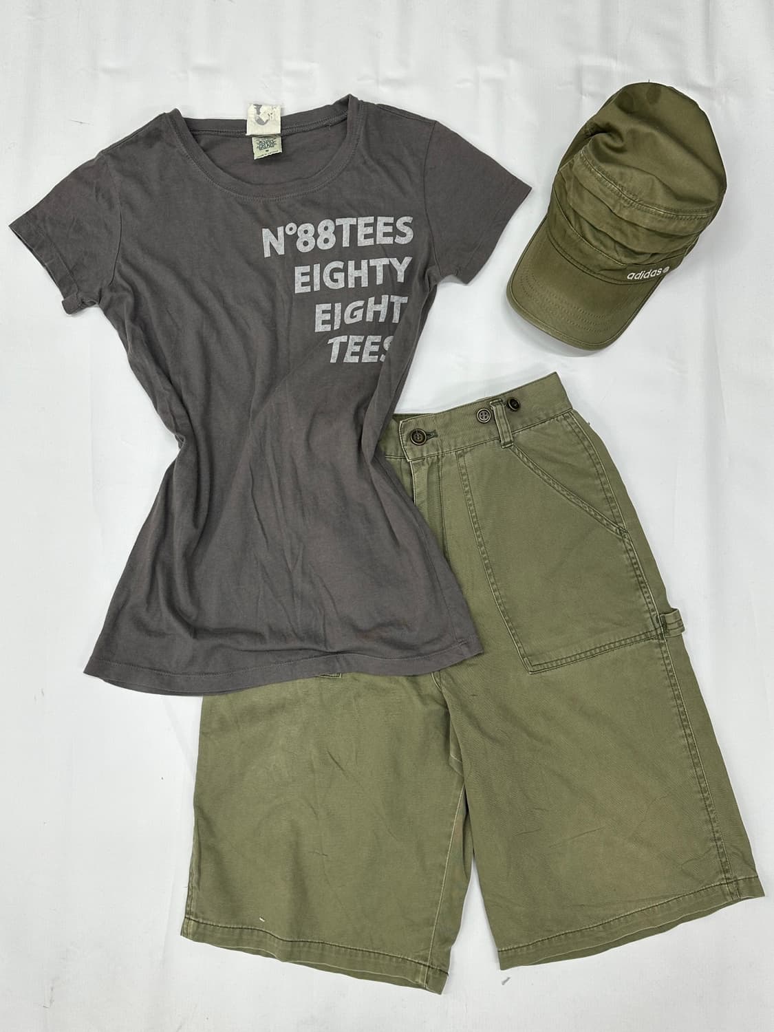 🎱재팬 스트릿 빈티지 버뮤다 코디세트🎱 프린팅 보헤미안 펑크 아디다스 상품이미지2