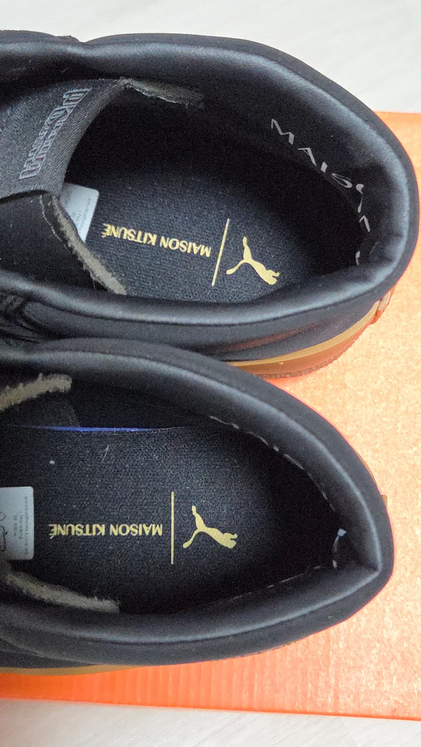 푸마 x 메종키츠네 랄프 샘슨 러버 블랙 상품이미지7