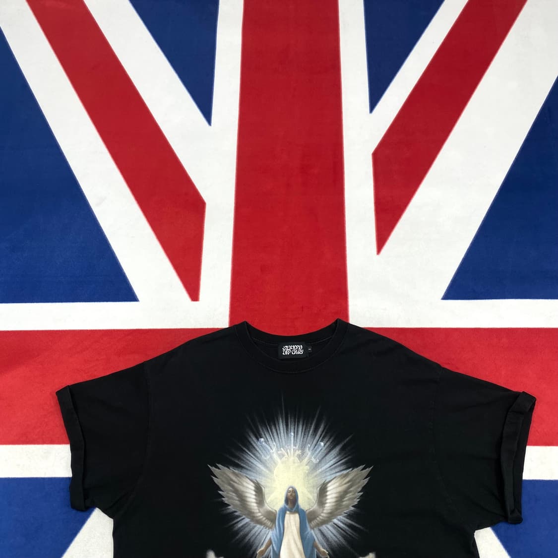 선데이오프클럽 반팔티 1 실측 L -XL  상품이미지2