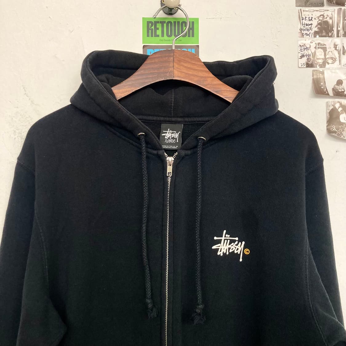00’s 스투시 스탁 후드집업 상품이미지2