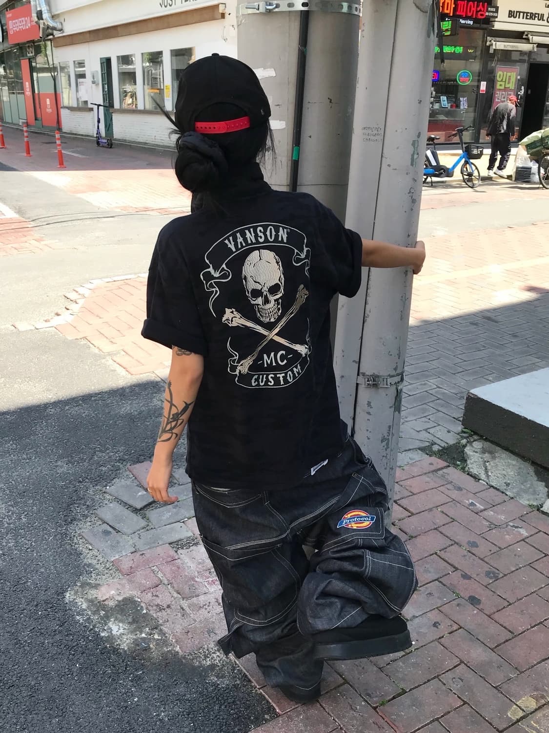 ☠️ 밴슨 자수&카모패턴 투웨이 반팔 자켓 ☠️ 상품이미지2