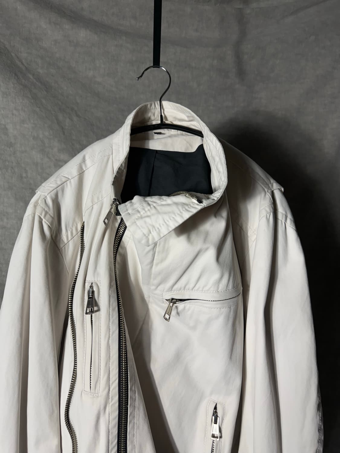 Ann Demeulemeester 10SS 3Zip Asym jacket 상품이미지7