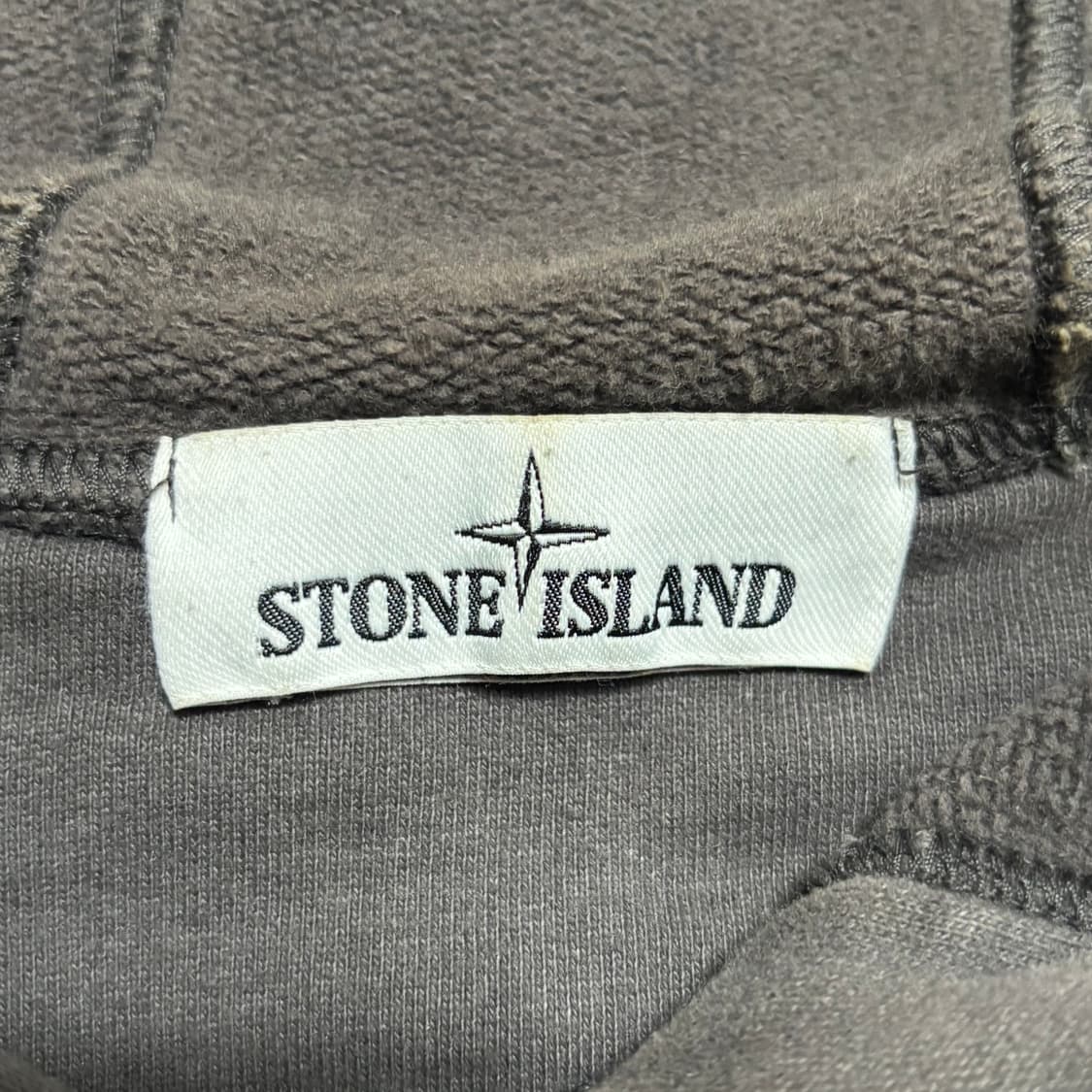 S 스톤아일랜드 그레이 후드 집업 상품이미지4
