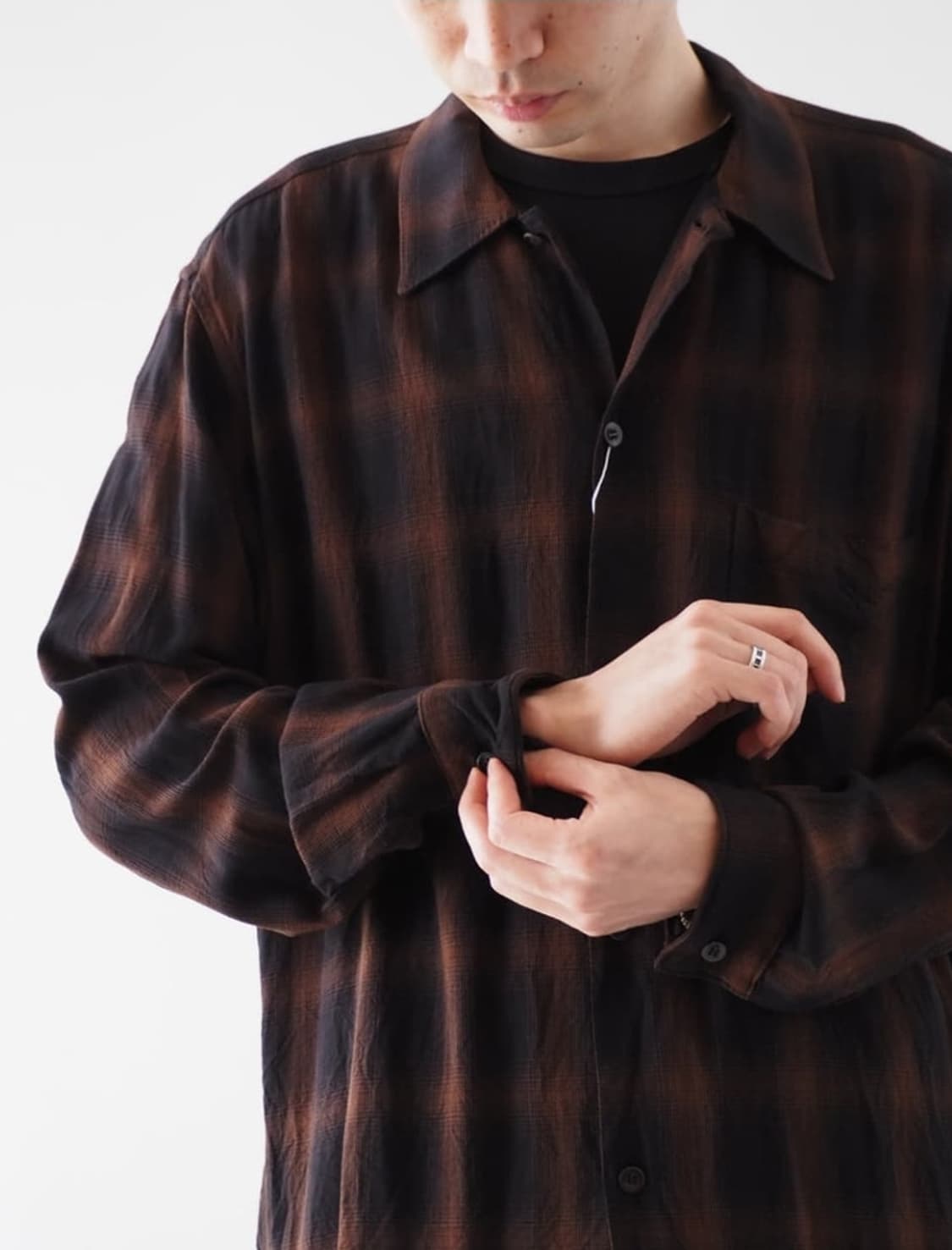 코모리 레이온 셔츠 comoli  상품이미지8