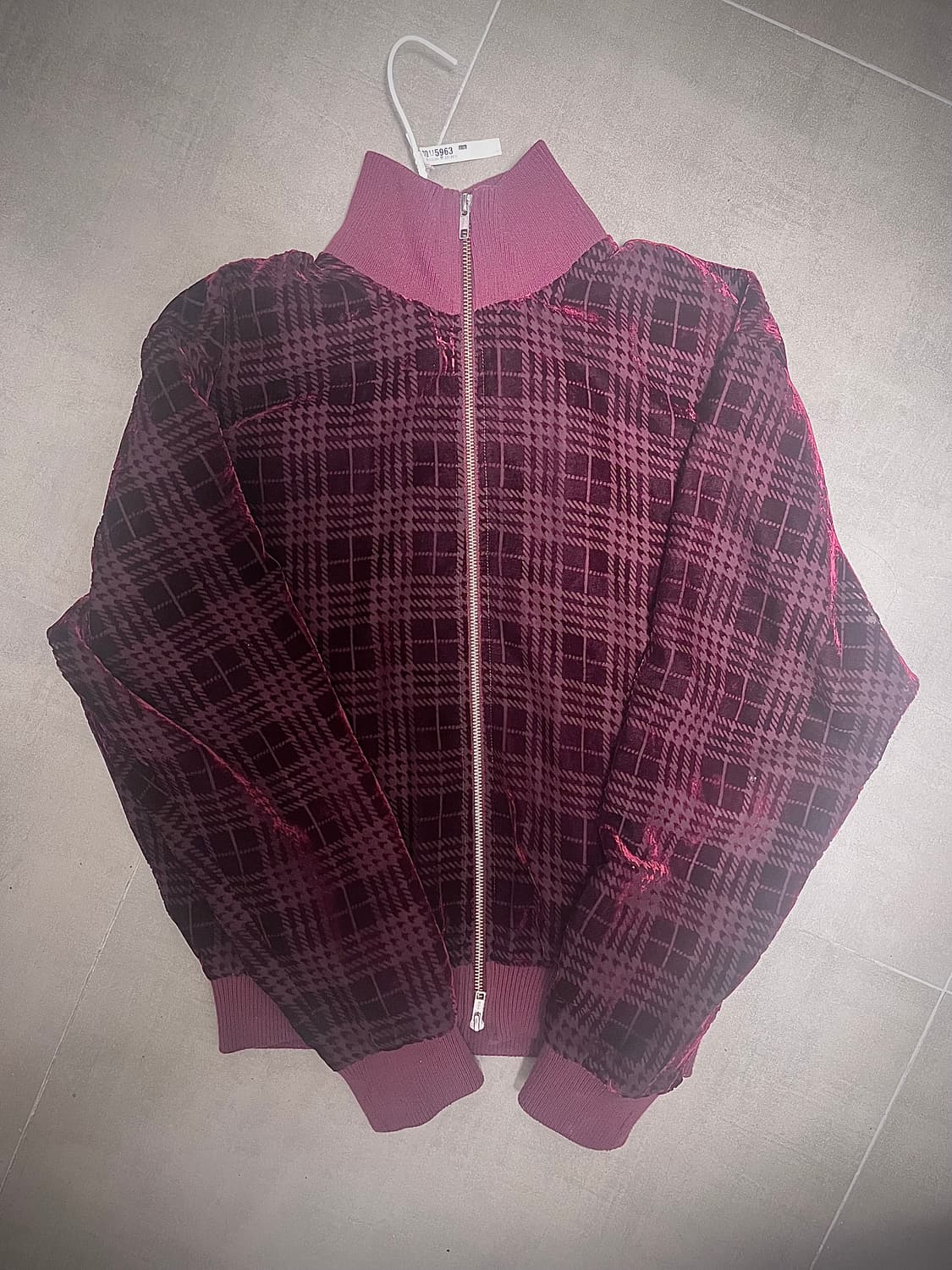 볼란테 차드말론 벨벳 자켓 1사이즈 100 상품이미지2