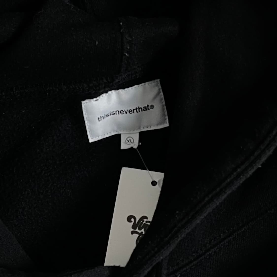 디스이즈네버댓 아치로고 박시핏 후드 티셔츠 y 3701 상품이미지6