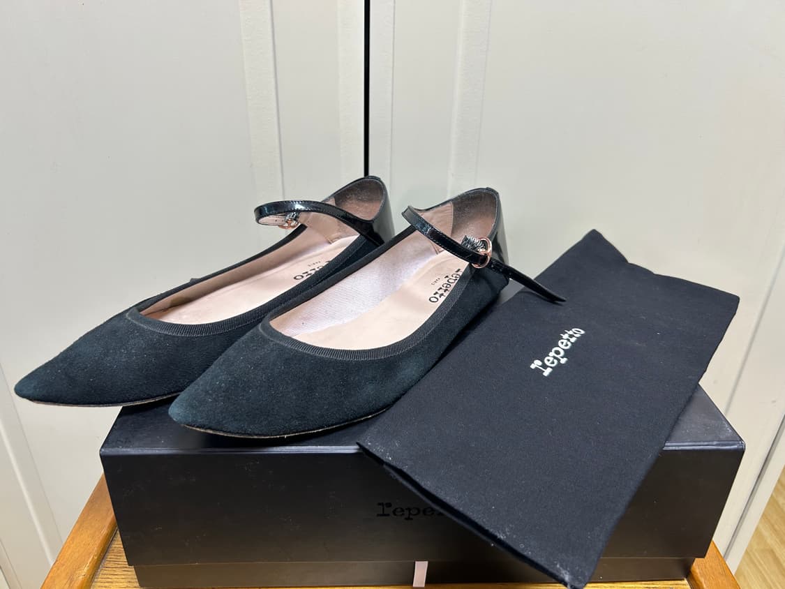 레페토 클레멍스 메리제인 블랙 (39.5사이즈) 상품이미지5