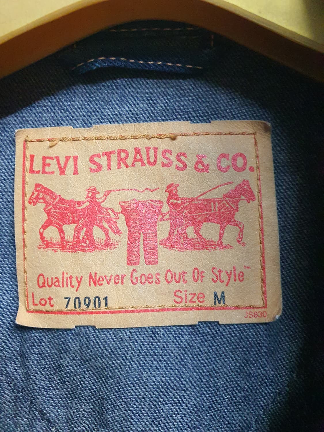 리바이스 청자켓 상품이미지2