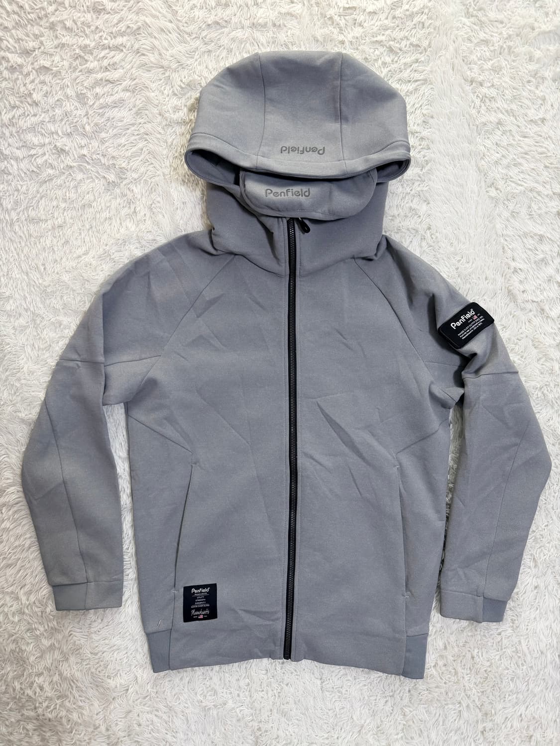 펜필드 후드 집업 자켓 그레이 상품이미지1