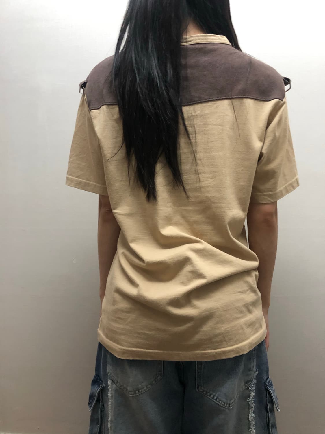 빈티지 브라운 와투케 티셔츠 상품이미지8