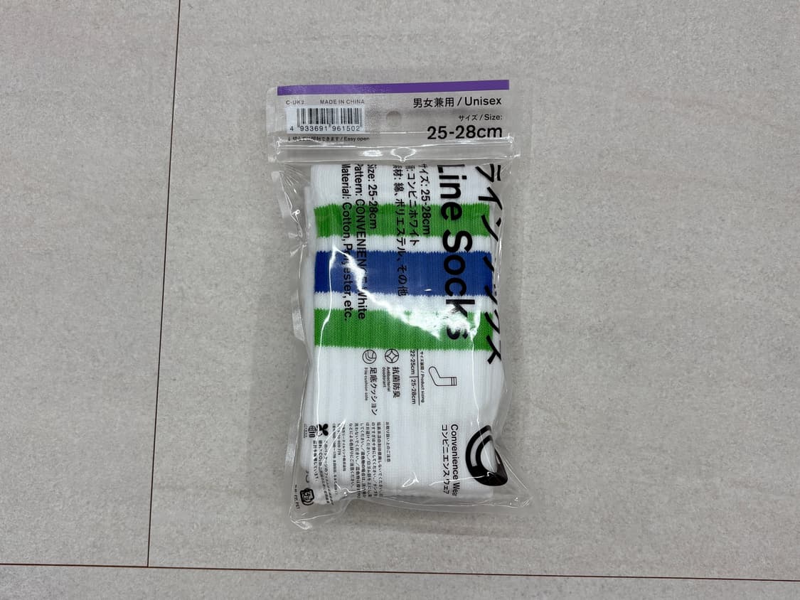 일본 패밀리마트 양말  상품이미지1