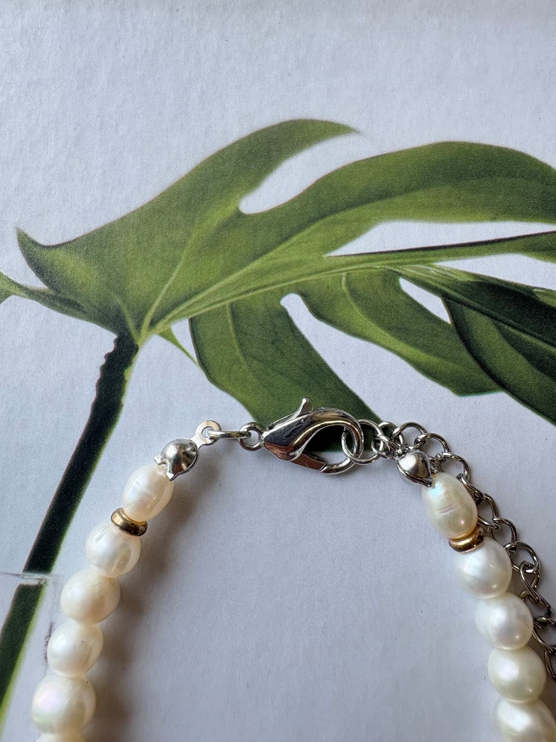 진주 원석 팔찌 상품이미지2