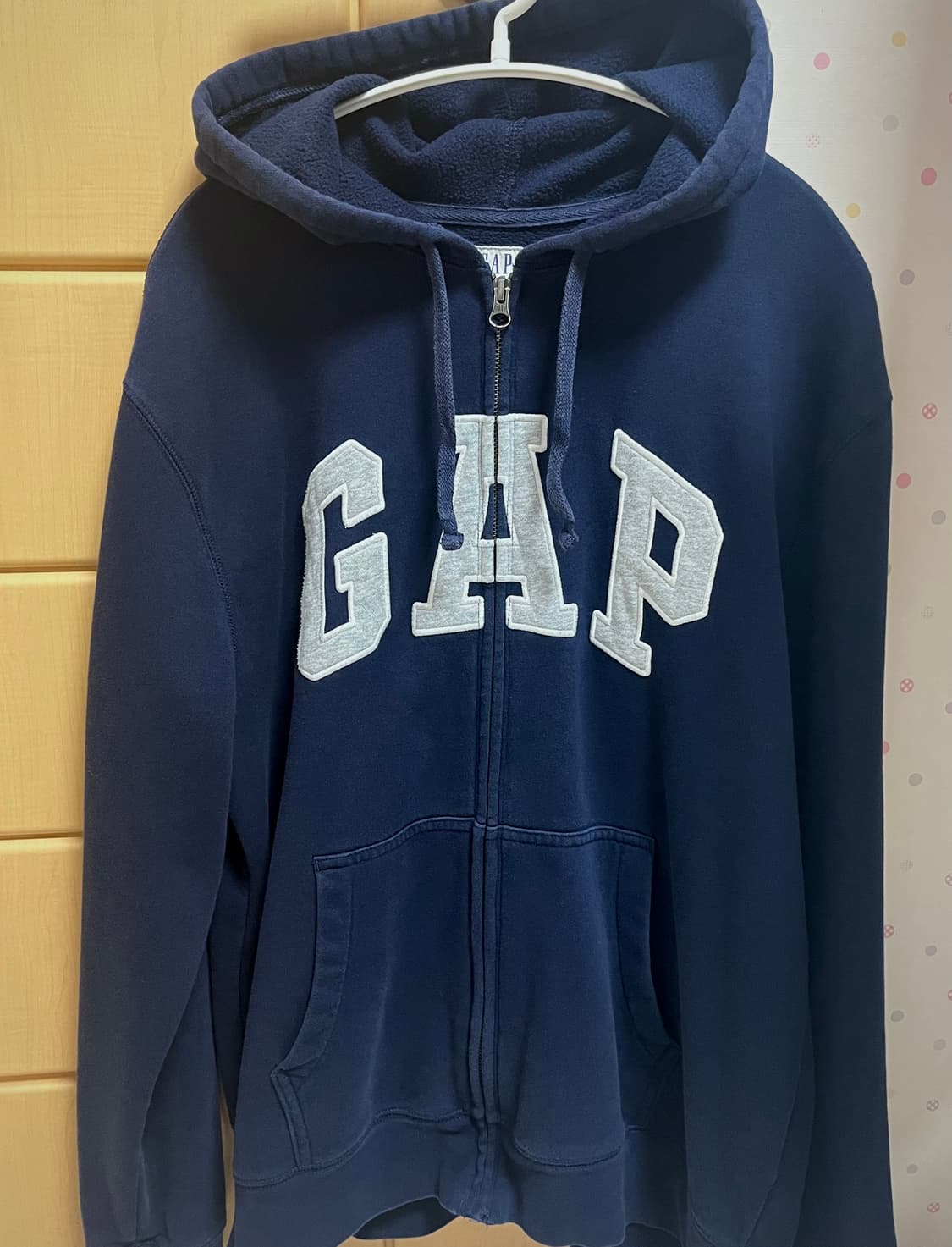 GAP 갭 남녀공용 후드집업 자켓 네이비 L 상품이미지1