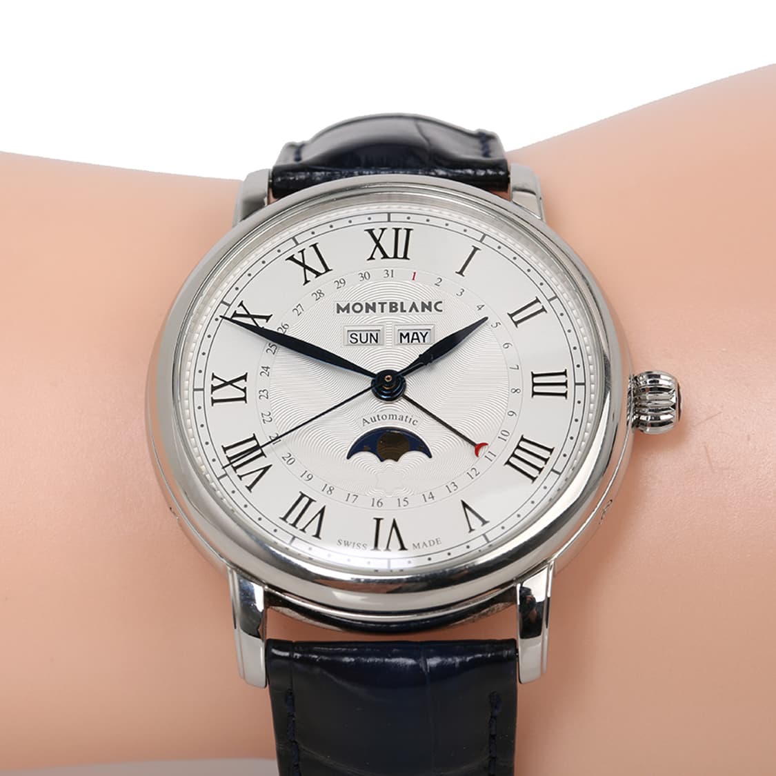 몽블랑 스타 레거시 풀 캘린더 오토매틱 시계 브레이슬릿 119955 상품이미지7