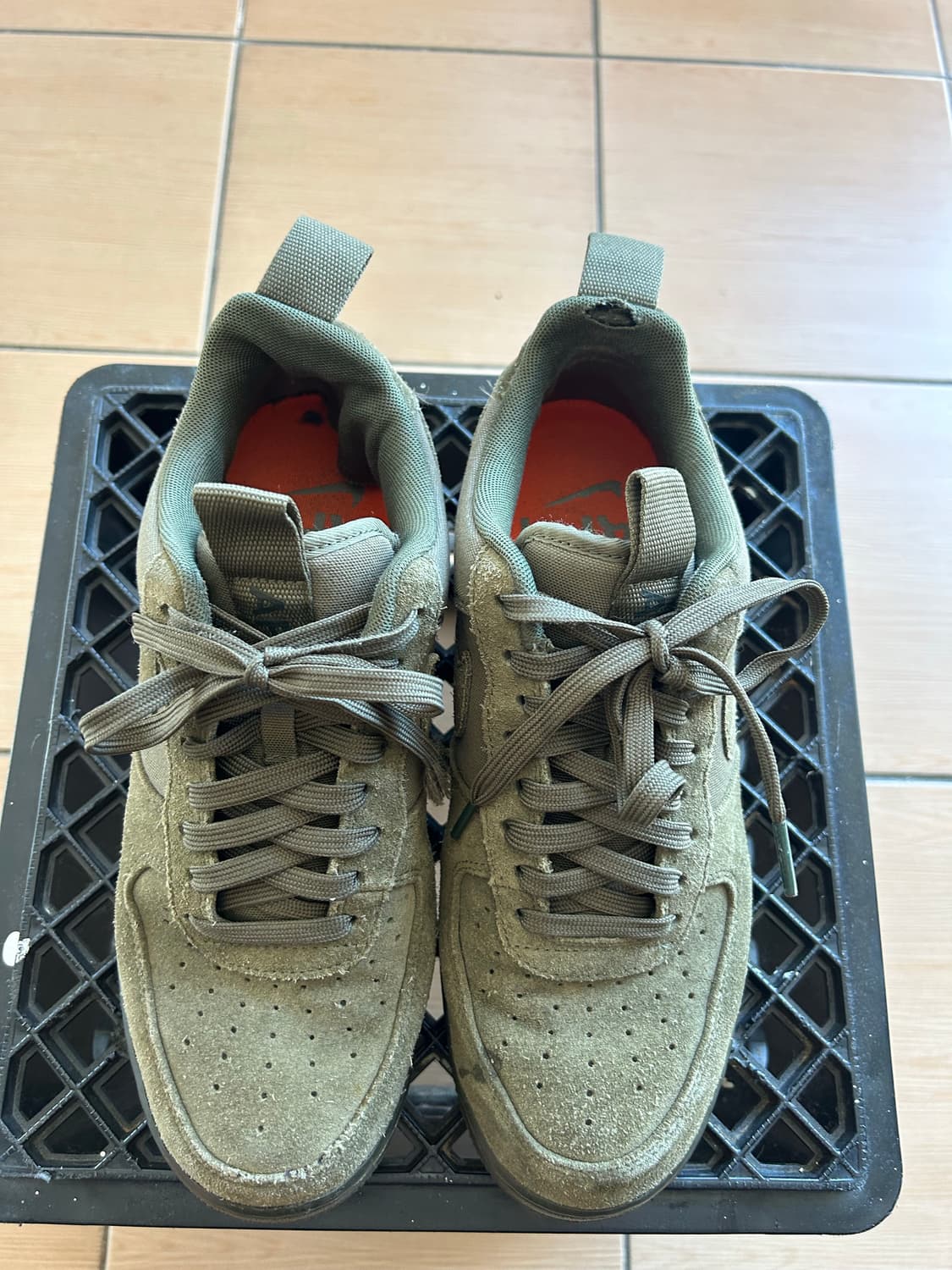 Nike AF1 LOW olive green 270size 상품이미지5