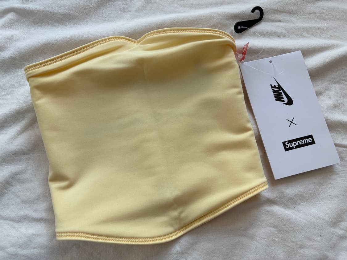 슈프림 x 나이키 넥 워머 페일 옐로우 21SS Supreme NIKE 상품이미지3