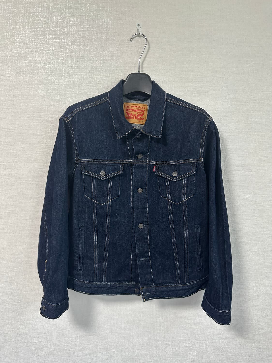 리바이스 트러커 자켓 다크 워시 72334-0134 상품이미지1