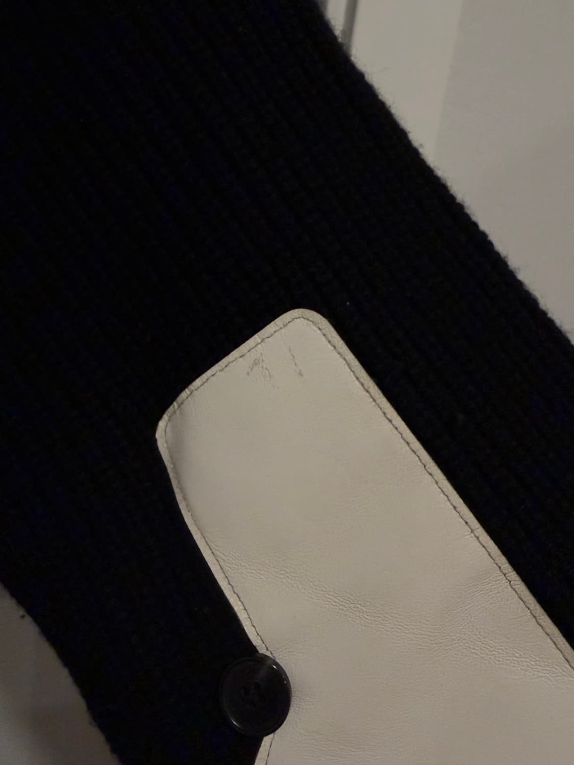 이얼즈어고 로버 울 가디건 블랙 L사이즈 상품이미지5