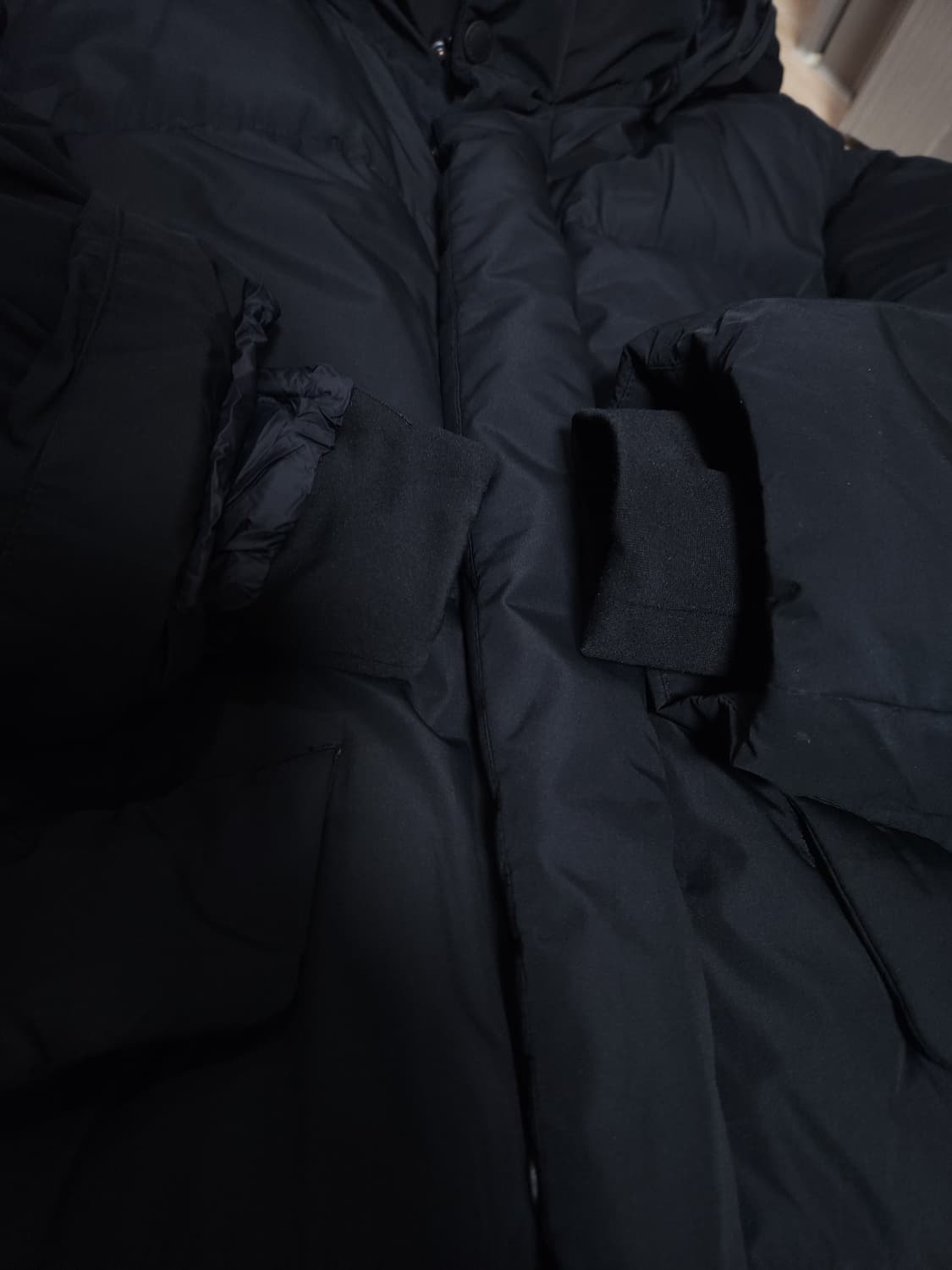 코오롱 구스다운 롱패딩, L 상품이미지5