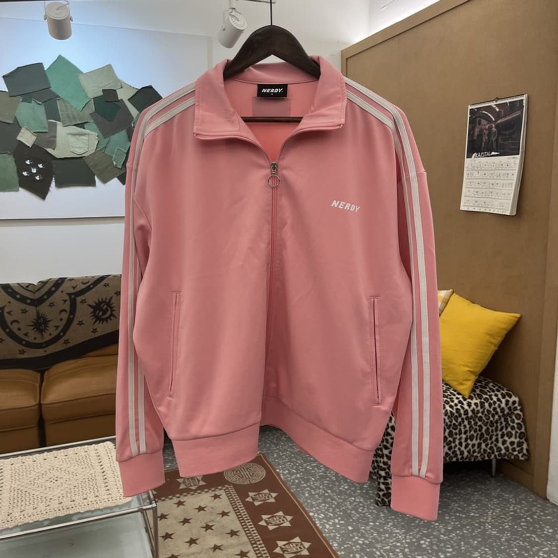 널디 여리 스프링 벚꽃 딸기우유 져지 집업 S C10094 상품이미지3