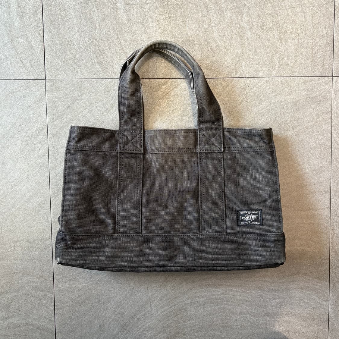 요시다포터 정품 캔버스 블랙 토트백 상품이미지1