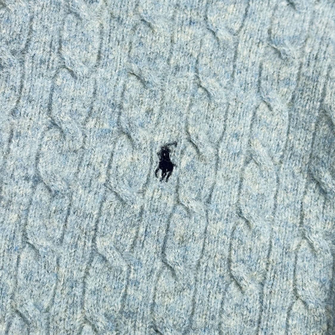 폴로 랄프로렌 클래식 셰틀랜드 울 케이블니트 여성M 상품이미지3