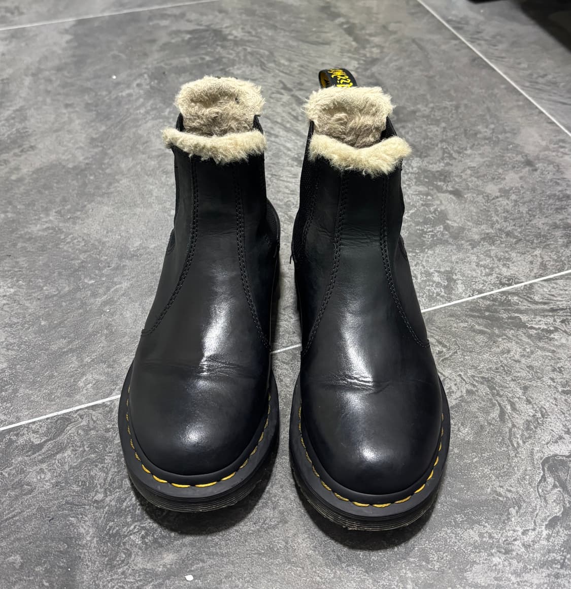 닥터마틴 레오노 첼시 퍼 부츠 235 상품이미지2