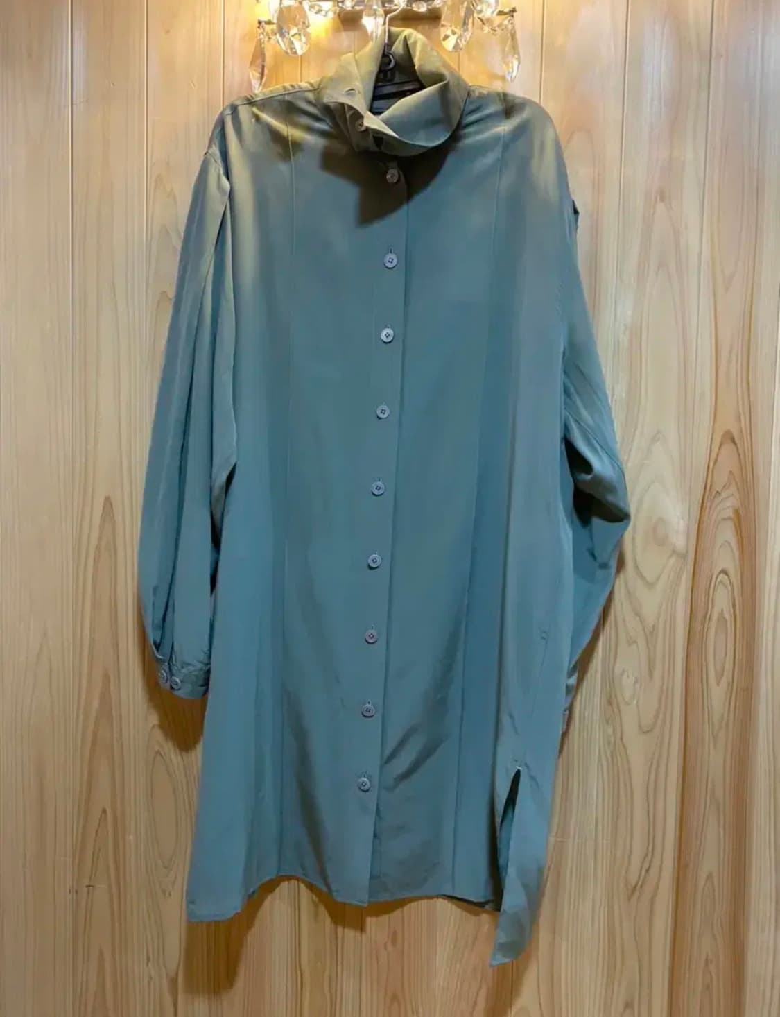 르메르 실크 하이넥 실크 블라우스 새상품 상품이미지3