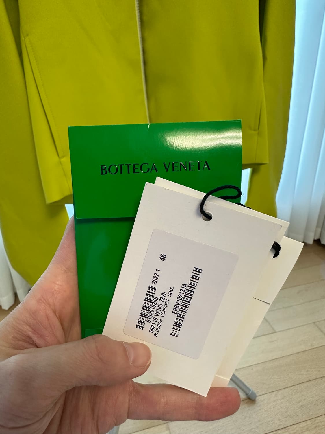 보테가 베네타 크롭 자켓 / 46 상품이미지5