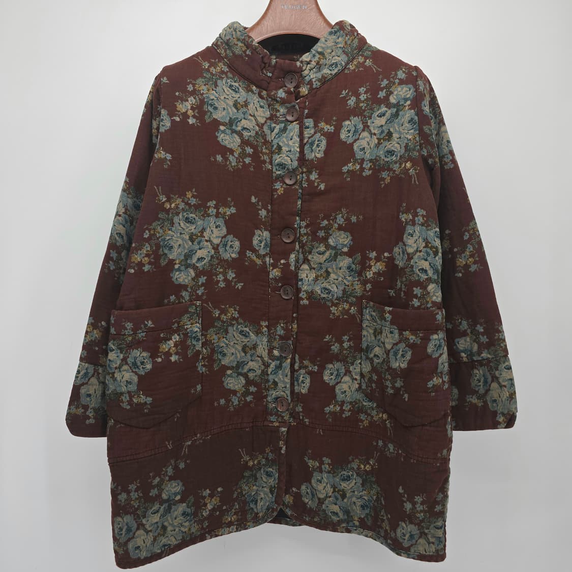 빈티지 oriental floral 패턴 자켓 상품이미지1