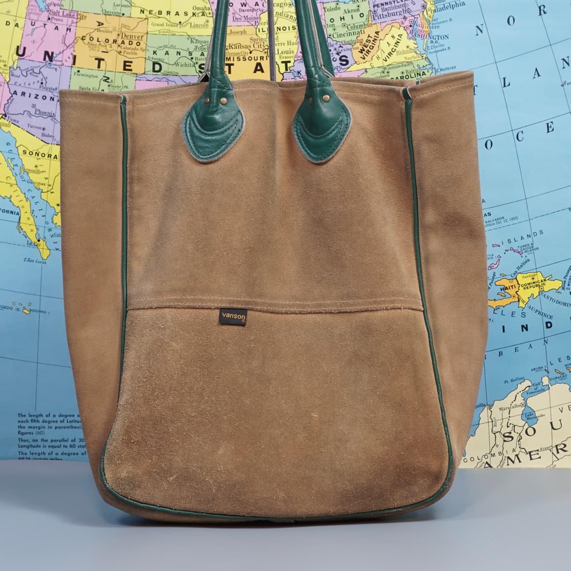 VANSON 레더 토트백 상품이미지2