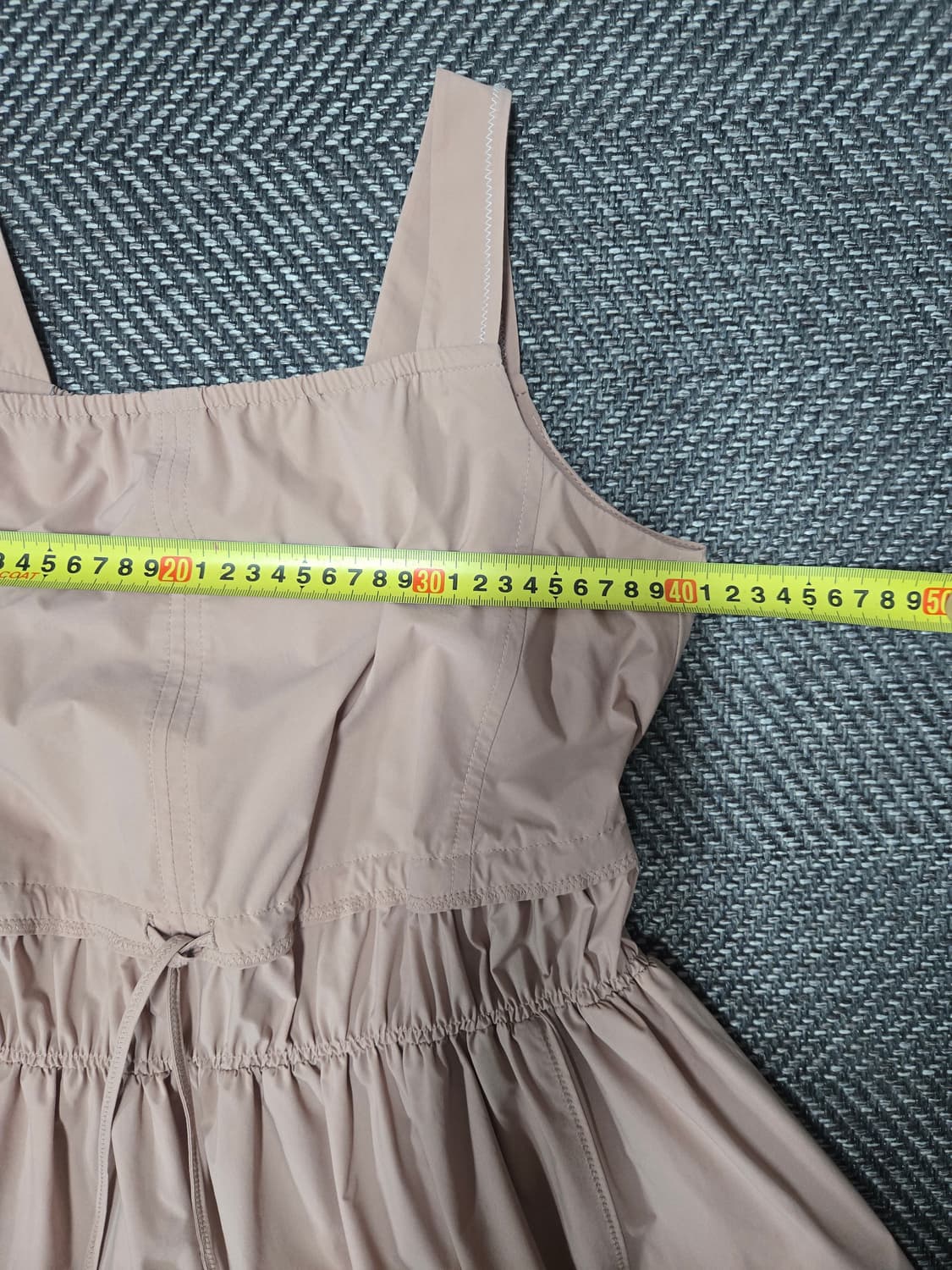 지컷 민소매 원피스 허리밴딩 원피스 상품이미지6