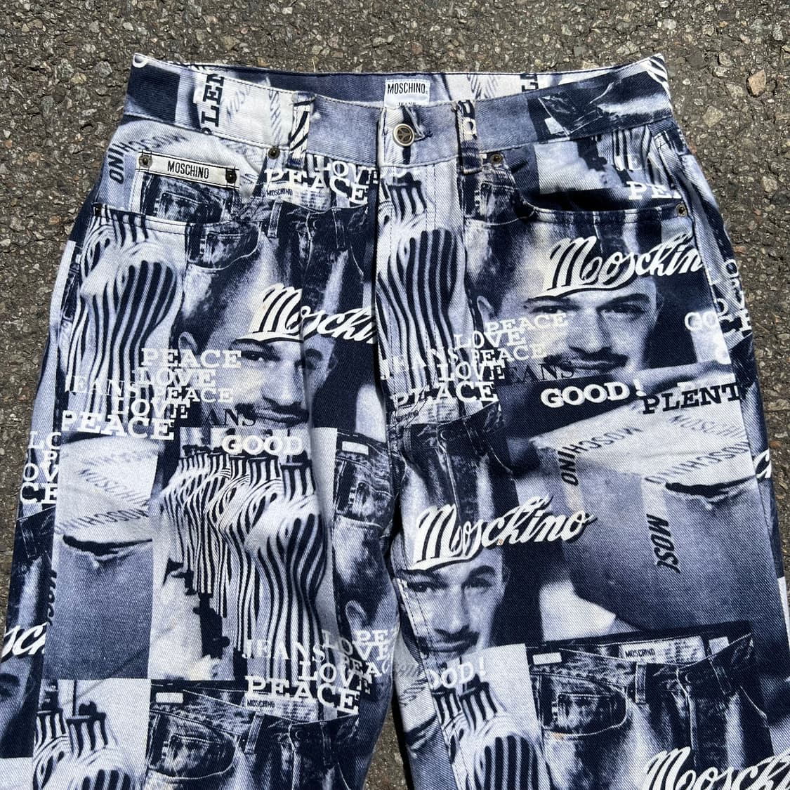 90‘s Moschino AOP Denim Pants 상품이미지2