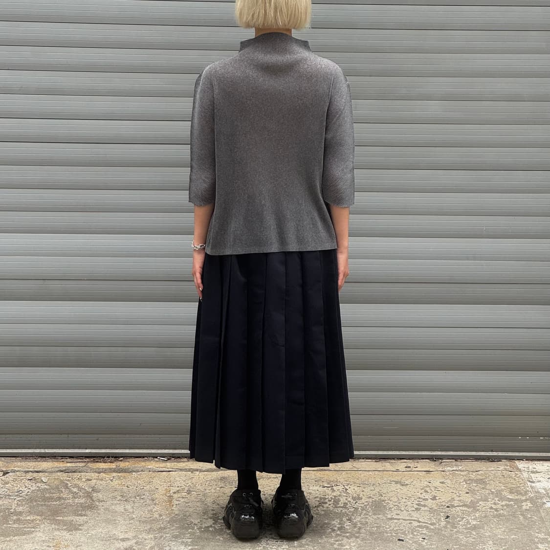 Pleats Please Gray Short Top  상품이미지9