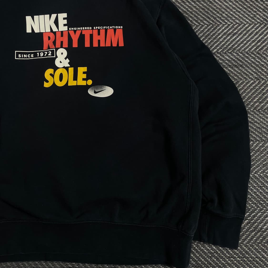 나이키 신형 리듬 앤 솔 빅로고 맨투맨 티셔츠y 3585 상품이미지3