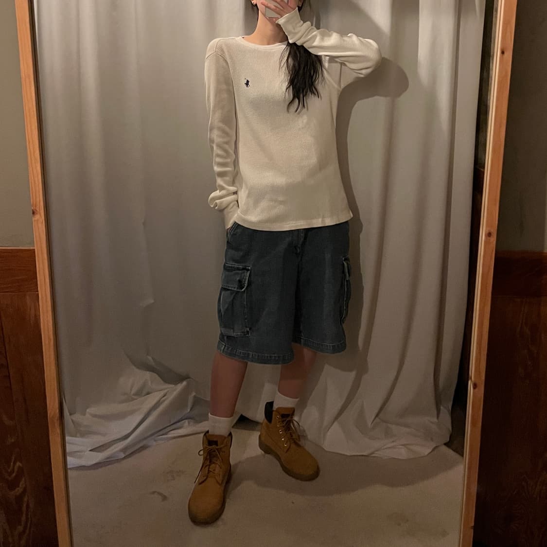 폴로랄프로렌 와플 롱슬리브 상품이미지4