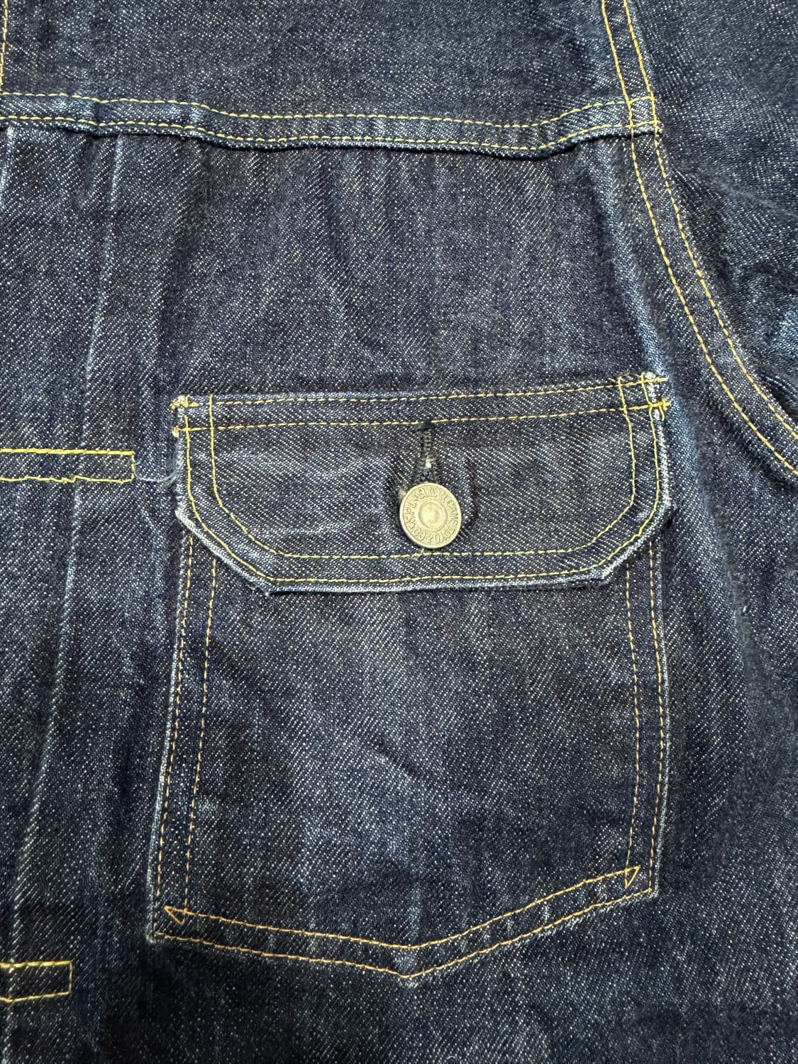 [M]슈가케인 셀비지 데님자켓 상품이미지2