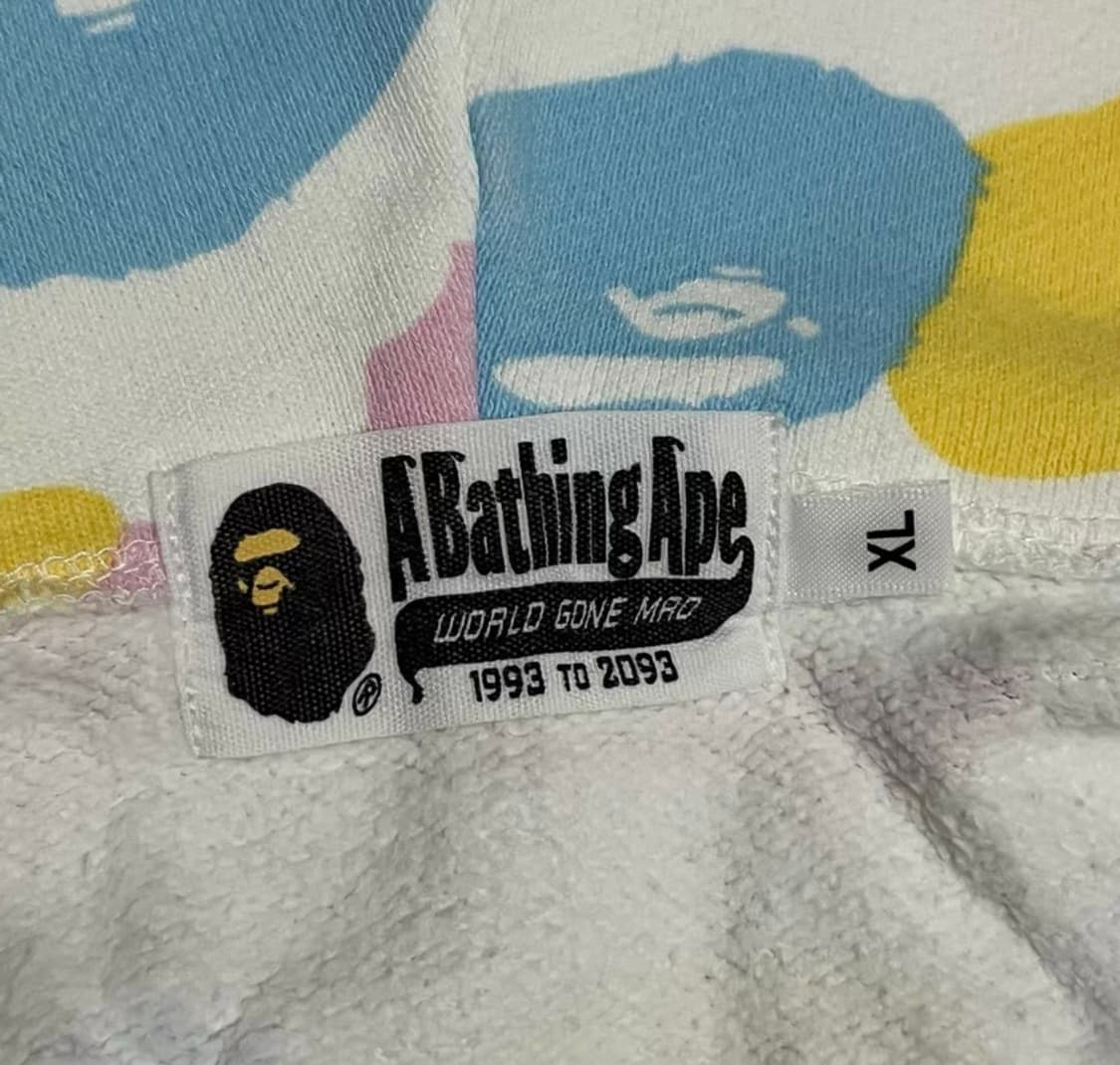 [ L ] 베이프 캔디 멀티 카모 샤크 후드집업 상품이미지4