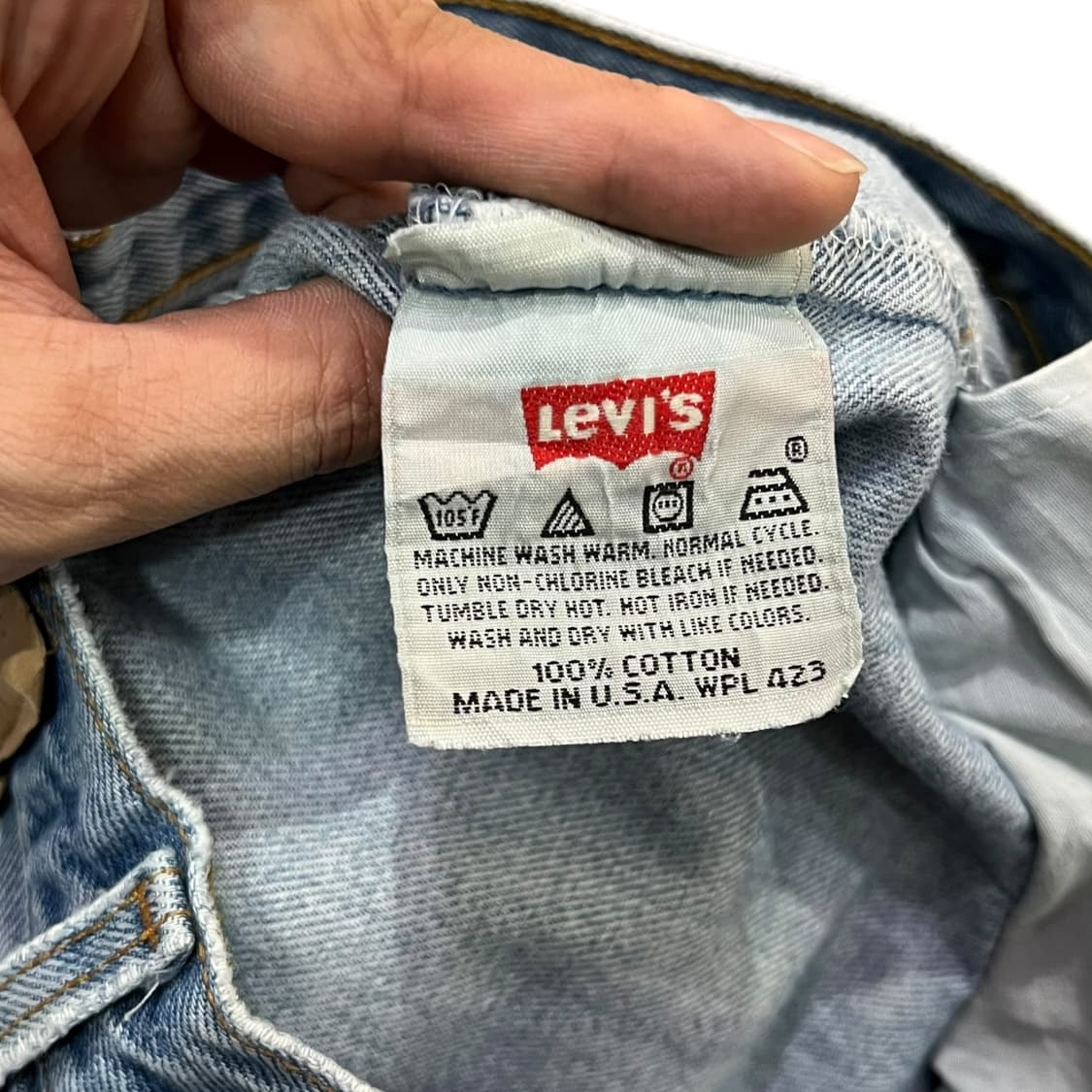  USA 리바이스 501 데님팬츠 y13964 상품이미지8