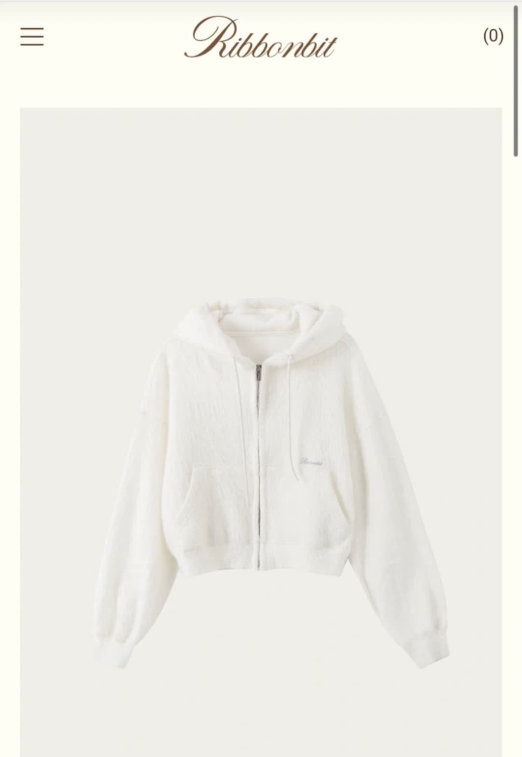 리본빛 스노우 후디 상품이미지1