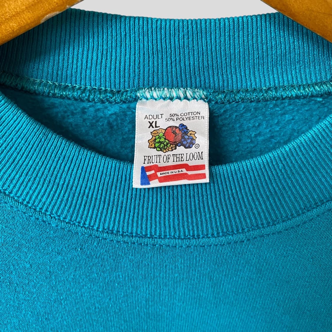 (XL)90s Fruit of the Loom 블랭크 스웨트셔츠 맨투맨 상품이미지3