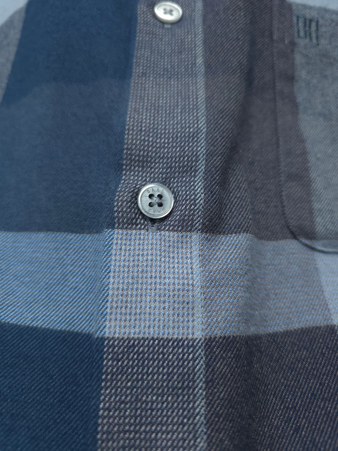 닥스(DAKS) 플란넬 큐브 체크셔츠 (남성100) 상품이미지7