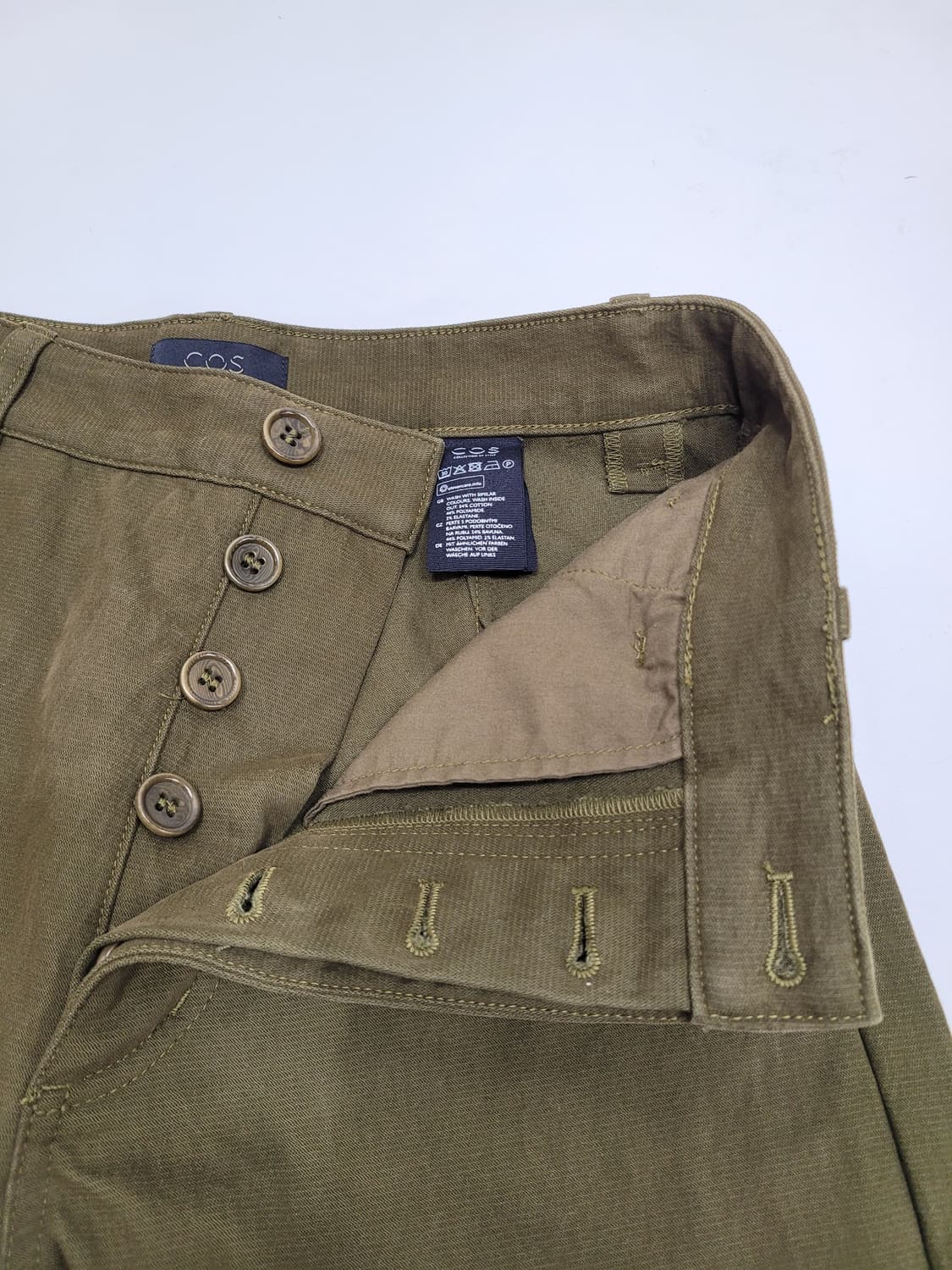 (새상품급) COS 코스 세미 배기핏 데님 팬츠 / 여 160-60A  상품이미지6