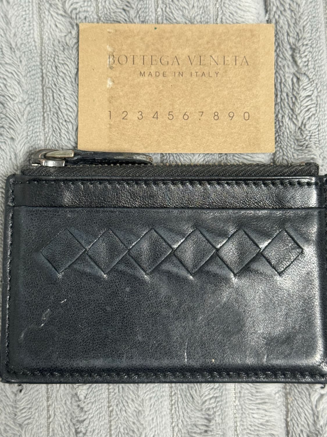 보테가베네타 인트레치아토 지퍼지갑 상품이미지1