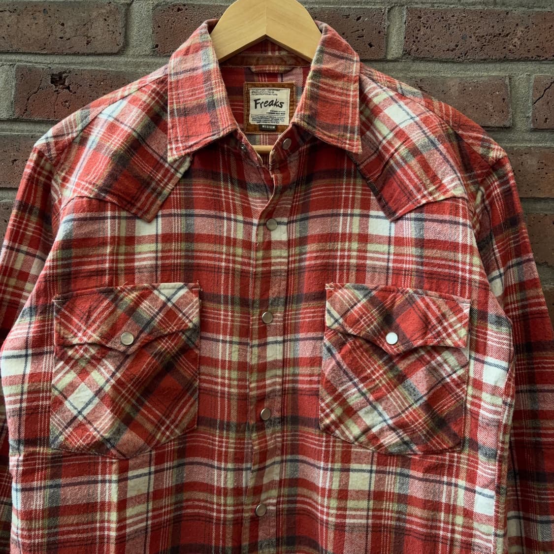 프릭스 스토어 Freaks 플란넬 웨스턴 셔츠 상품이미지3