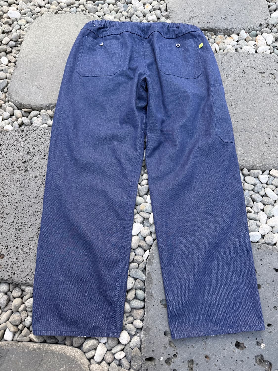 1990s LE CEDRE DENIM FRENCH 데님 프렌치 와이드팬츠 상품이미지2