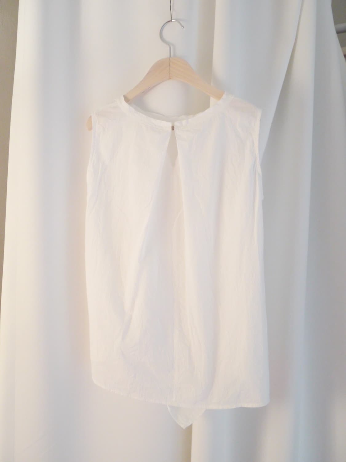[AuieF] twist sleeveless cotton top 상품이미지5