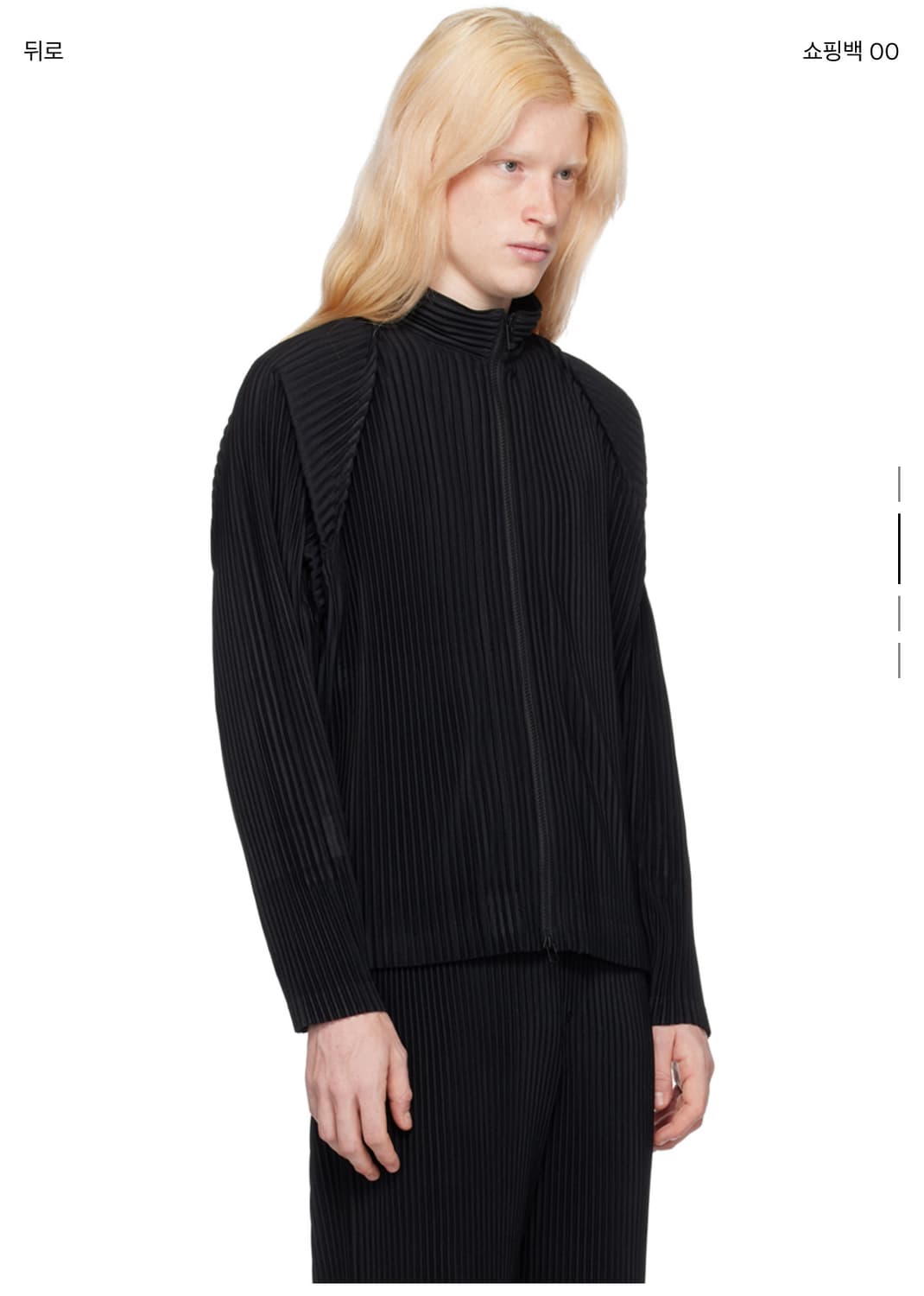 옴므플리세 블랙 옥토버 재킷 (3) 상품이미지2